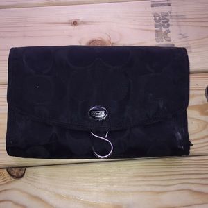 Coach makeup carrying case. Travel or home